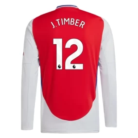 Prima Maglia J.Timber Arsenal 2024/2025 Manica Lunga